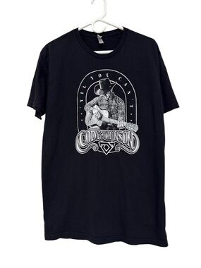 Cody Johnson “Til You Can’t” Graphic Concert T-Shirt Black & White Large
